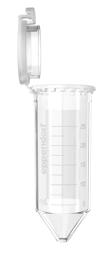 艾本德Eppendorf Conical Tubes 25 mL 帶鎖扣蓋 SnapTec?, 25 mL, 啟動套裝，4  個單離心管架，6  個轉(zhuǎn)子適配器，轉(zhuǎn)子孔可容納 50  mL 錐形管, P