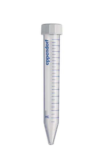 艾本德Eppendorf Conical Tubes, 15 mL, 無菌、無熱原, 無RNase和DNase, 無DNA, 無色, 500 個(gè) (10 包 × 50 個(gè))貨號 0030122151